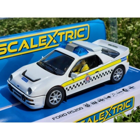Scalextric Voiture Ford RS200 Police Edition Standard C4341 - RC Team